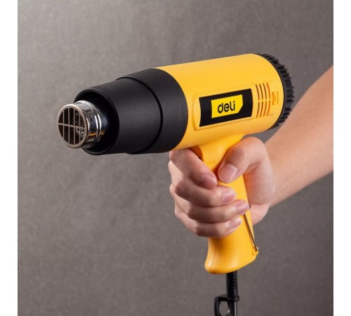 Фен технический Deli DL5200 (1600Вт, рабочая температура 400/590 град.)