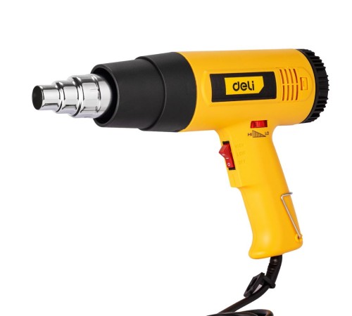 Фен технический Deli DL5318 (1600Вт, рабочая температура 100...590 град.)