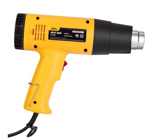 Фен технический Deli DL5318 (1600Вт, рабочая температура 100...590 град.)