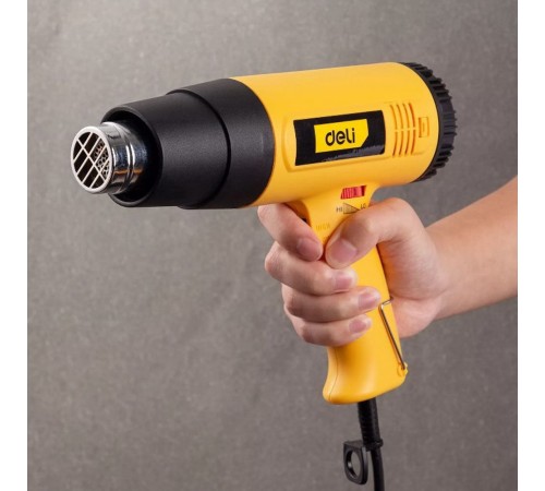 Фен технический Deli DL5318 (1600Вт, рабочая температура 100...590 град.)