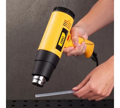 Фен технический Deli DL5318 (1600Вт, рабочая температура 100...590 град.)