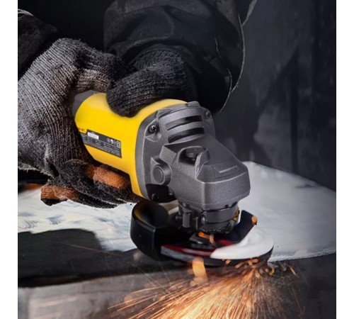 Угловая шлифмашина сетевая Deli DL-JM125-E1 (900Вт, 125мм, 12000об/мин, картон)