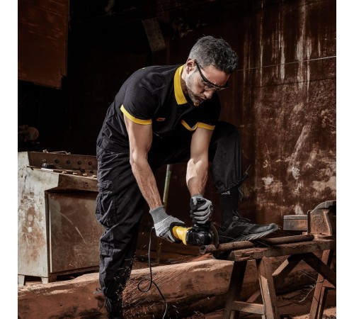 Угловая шлифмашина сетевая Deli DL-JM180-E1 (2000Вт, 180мм, 6500об/мин, картон)