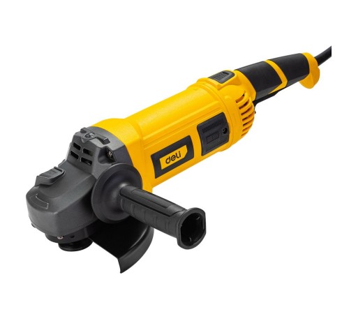 Угловая шлифмашина сетевая Deli DL-JM180-E1 (2000Вт, 180мм, 6500об/мин, картон)