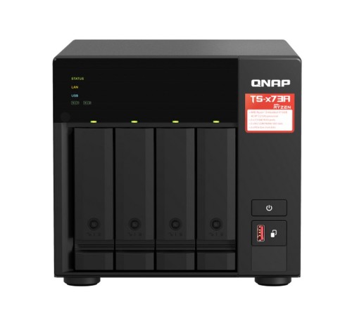 Сетевое хранилище без дисков QNAP TS-473A-8G