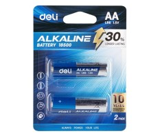 Элемент питания Deli AA LR6 2 (E18500)