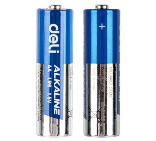 Элемент питания Deli AA LR6 2 (E18500)