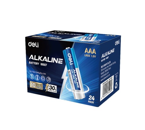 Элемент питания Deli AAA LR03 4PACK (E18507)