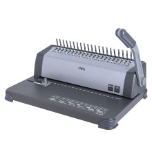 Переплетчик Deli Easy E3872 A4/перф.12л.сшив/макс.425л./пластик.пруж. (10-16мм)