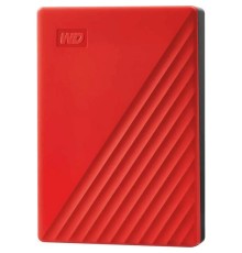 Жесткий диск WD USB 3.0 4Tb WDBPKJ0040BRD-WESN My Passport 2.5" красный