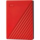Жесткий диск WD USB 3.0 4Tb WDBPKJ0040BRD-WESN My Passport 2.5" красный
