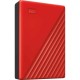 Жесткий диск WD USB 3.0 4Tb WDBPKJ0040BRD-WESN My Passport 2.5" красный