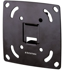 Кронштейн для телевизора Kromax OPTIMA-100 черный 10"-28" макс.25кг настенный фиксированный