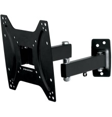 Кронштейн для телевизора Kromax OPTIMA-204 черный 15"-42" макс.25кг настенный поворотно-выдвижной и наклонный