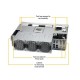 SSG-6049SP-DE2CR90 *1, Intel Xeon Silver 4210 *4,  16GB DDR4 RECC 2933MHz *4, Intel D3-S4510 240GB SATA *2, AOC-S3008L-L8i*2, CBL-SAST-0699*2 (432035)