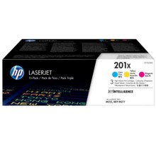 Картридж лазерный HP 201X CF253XM голубой/пурпурный/желтый набор (2300стр.) для HP LJ M252/M277