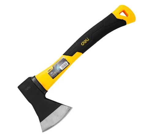 Топор Deli DL5708 600 грамм, фиберглассовая рукоять Топор Deli DL5708 600 грамм, фиберглассовая рукоять