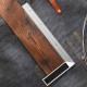 Измерительный и разметочный инструмент Deli Угловая линейка стальная Deli DL302300 300мм, нержавеющая сталь + алюминиевое основание