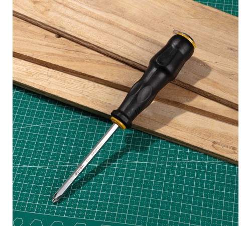 Крестовая отвертка со сквозным хвостовиком (ударная) Deli DL627004 PH2x100
