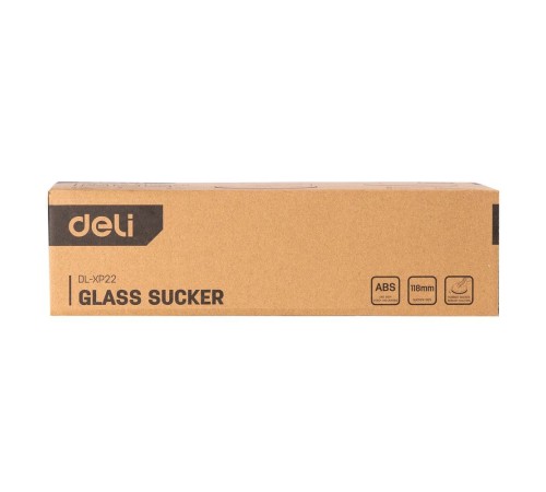 Присоски Deli Присоска для стекла (стеклодомкрат) двойная Deli DL-XP22 2*118мм, грузоподъемность 80кг Присоски Deli Присоска для стекла (стеклодомкрат) двойная Deli DL-XP22 2*118мм, грузоподъемность 80кг