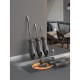 Набор отверток "Home Series Black" Deli HT1006 6шт  SL3x75+SL5x100+SL6x150+PH0x75+PH1x100+PH2x150, эксклюзивный дизайн, рукоятка из высококачественного софттач пластика