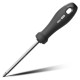 Двухсторонняя отвертка "Home Series Black" Deli HT1055  SL5+PH1, длина жала 100мм, эксклюзивный дизайн, рукоятка из высококачественного софттач пластика