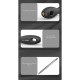 Двухсторонняя отвертка "Home Series Black" Deli HT1055  SL5+PH1, длина жала 100мм, эксклюзивный дизайн, рукоятка из высококачественного софттач пластика