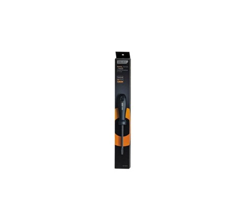 Шлицевая отвёртка "Home Series Black" Deli HT1106 6x150мм  Эксклюзивный дизайн. Рукоятка из высококачественного софттач пластика