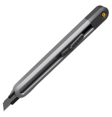 Нож Deli Технический нож "Home Series Black" Deli HT4009  ширина лезвия 9мм, эксклюзивный дизайн, корпус из высококачественного софттач пластика