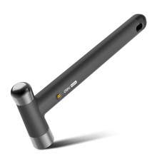 Ударно-рычажный инструмент молоток Deli Home Series Black HT7008 вес бойка 250 гр, эксклюзивный дизайн, рукоятка из высококачественного софттач пластика