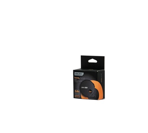 Измерительный и разметочный инструмент Рулетка Deli Home Series BlackHT8316 3м х 16мм, эксклюзивный дизайн, корпус - высококачественный софттач пластик Измерительный и разметочный инструмент Рулетка Deli Home Series BlackHT8316 3м х 16мм, эксклюзивный дизайн, корпус - высококачественный софттач пластик