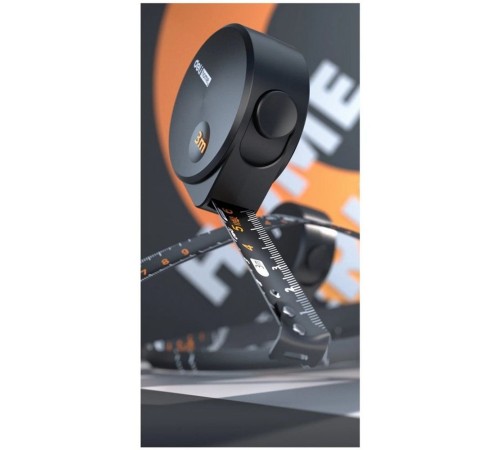 Измерительный и разметочный инструмент Рулетка Deli Home Series BlackHT8316 3м х 16мм, эксклюзивный дизайн, корпус - высококачественный софттач пластик Измерительный и разметочный инструмент Рулетка Deli Home Series BlackHT8316 3м х 16мм, эксклюзивный дизайн, корпус - высококачественный софттач пластик