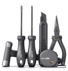 Набор ручного инструмента "Home Series Black" Deli HT0006  6 предметов