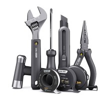 Набор ручного инструмента "Home Series Black" Deli HT0008  8 предметов