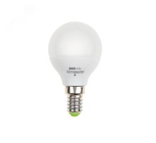 Лампа светодиодная LED 5Вт E14 400Лм белый матовая шар 230V/50Hz ECO