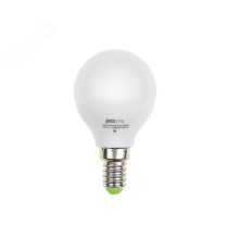 Лампа светодиодная LED 5Вт E14 400Лм белый матовая шар 230V/50Hz ECO