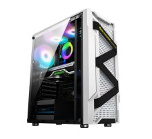 Корпус ALSEYE Warrior-W Mini-ITX/Micro ATX/ATX, USB2.0*2+HD Audio+USB3.0*1, "H.D.D.(3.5")*2pcs+S.S.D(2.5")*2pcs, 354*185*413mm"