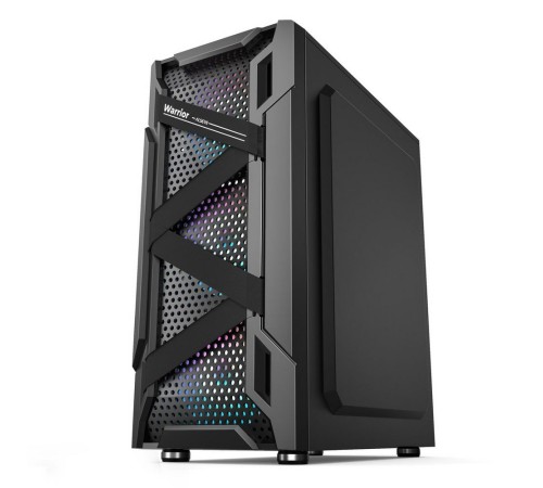 Корпус ALSEYE Warrior-B Mini-ITX/Micro ATX/ATX, USB2.0*2+HD Audio+USB3.0*1, "H.D.D.(3.5")*2pcs+S.S.D(2.5")*2pcs, 354*185*413mm"