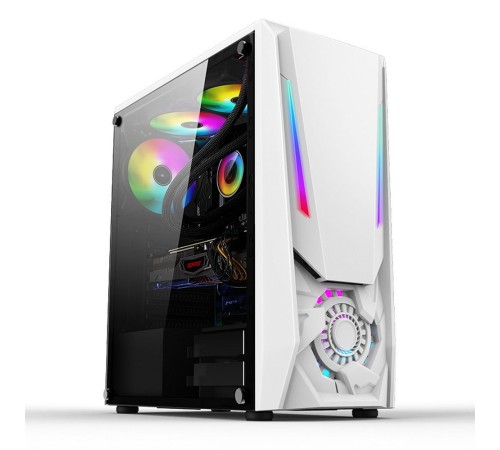 Корпус ALSEYE Reactor-W Mini-ITX/Micro ATX/ATX, USB2.0*2+HD Audio+USB3.0*1, "H.D.D.(3.5")*2pcs+S.S.D(2.5")*2pcs, 354*185*413mm"