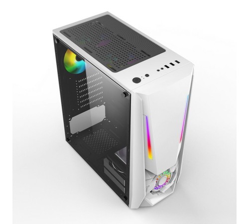 Корпус ALSEYE Reactor-W Mini-ITX/Micro ATX/ATX, USB2.0*2+HD Audio+USB3.0*1, "H.D.D.(3.5")*2pcs+S.S.D(2.5")*2pcs, 354*185*413mm"
