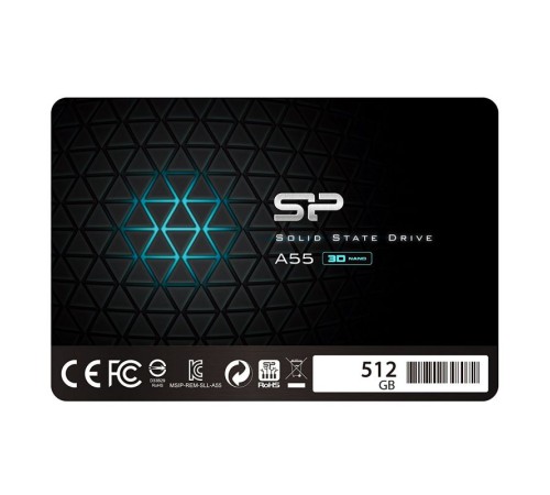 Накопитель SSD Silicon Power SATA III 512Gb SP512GBSS3A55S25 Ace A55 2.5" Накопитель SSD Silicon Power SATA III 512Gb SP512GBSS3A55S25 Ace A55 2.5"