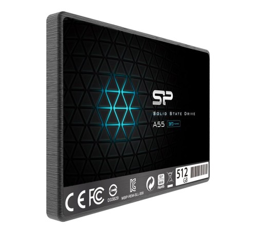 Накопитель SSD Silicon Power SATA III 512Gb SP512GBSS3A55S25 Ace A55 2.5" Накопитель SSD Silicon Power SATA III 512Gb SP512GBSS3A55S25 Ace A55 2.5"