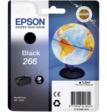Картридж струйный Epson T266 C13T26614010 черный (250стр.) (5.8мл) для Epson WF-100W