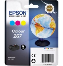 Картридж струйный Epson T267 C13T26704010 3цв. (200стр.) (6.7мл) для Epson WF-100W