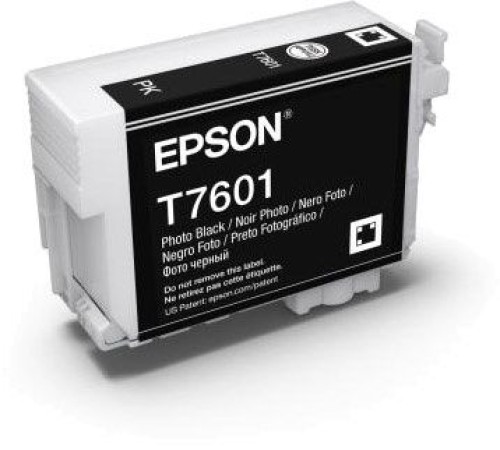 Картридж струйный Epson T7601 C13T76014010 фото черный (25.9мл) для Epson SureColor SC-P600