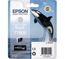Картридж струйный Epson T7609 C13T76094010 серый (12000стр.) (25.9мл) для Epson SureColor SC-P600