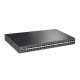 TP-Link JetStream 48-портовый гигабитный управляемый коммутатор PoE+ уровня 2+ с четырьмя слотами SFP+ 10 Гбит/с (TL-SG3452XP)