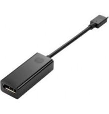 Переходник HP USB Type C-DisplayPort черный (N9K78AA)