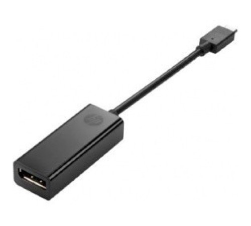 Переходник HP USB Type C-DisplayPort черный (N9K78AA)