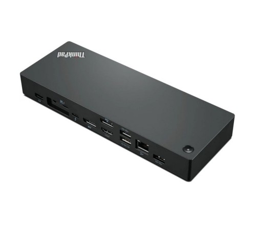 Lenovo ThinkPad Universal Thunderbolt 4 Dock  [40B00135CN] USB-C Dock (2x DP, 1x HDMI, 4x USB A 3.1 Gen 1, 1x USB Type-C, 1x RJ-45, 1x Combo Audio Jack 3.5mm/Thunderbolt 4 Power/Up to 4 ext monitors